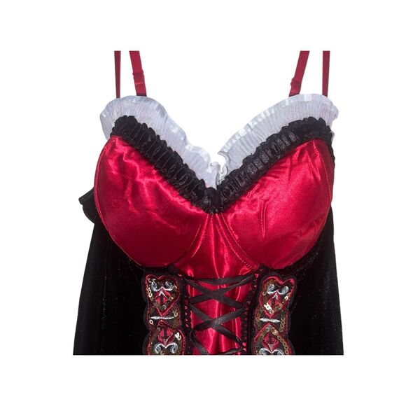 Dream girl adult xl little red riding hood cosplay Halloween sexy dress only - Picture 4 of 5